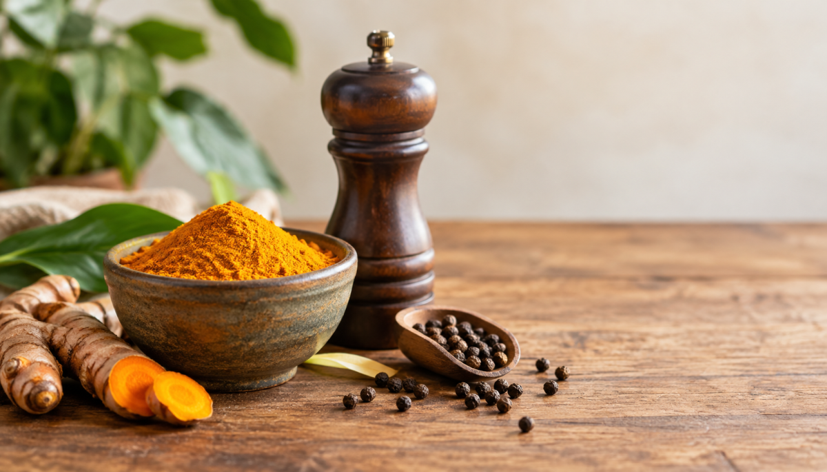 Curcuma et poivre: vraiment indissociables ?